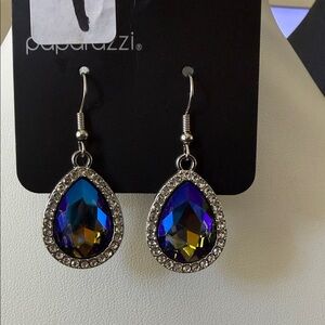Paparazzi Iridescent Teardrop Earrings
